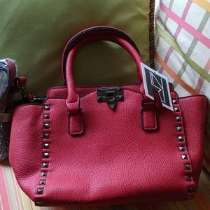 Inzi Red crossbody bag
